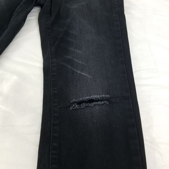 Ana Jeans Womens 6 Black High Rise Jegging Distressed‎ Charcoal Wash Denim - Picture 14 of 16